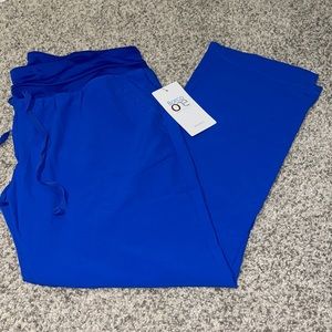 Cobalt Blue Scrub Pants